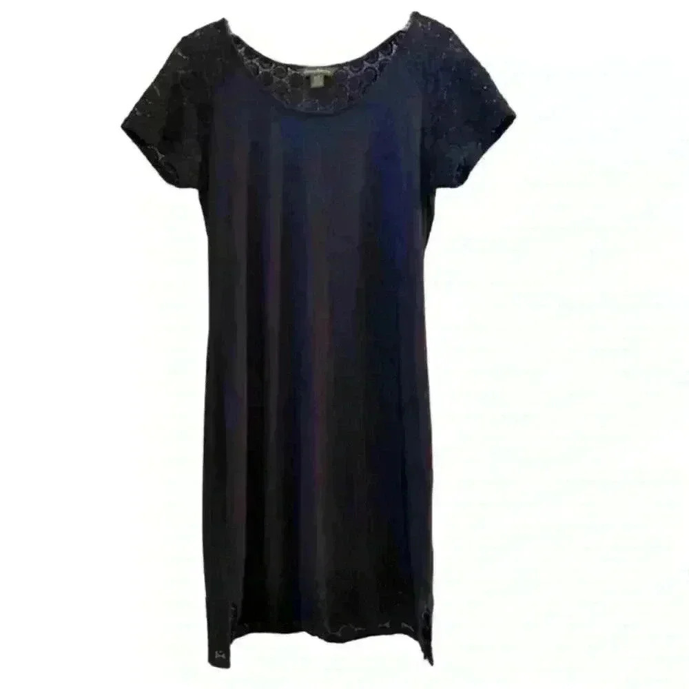 Tommy Bahama Women's Navy Blue Lace Dress Swim Coverup Size Small
